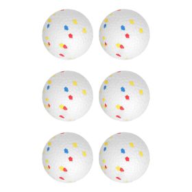 6Pcs 2.3" Dog Balls Tear-Resistant Washable ETPU Dog Chew Toys for Small Medium Dogs for Automatic Dog Ball Launcher Ball Throwing Machine