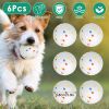 6Pcs 2.3" Dog Balls Tear-Resistant Washable ETPU Dog Chew Toys for Small Medium Dogs for Automatic Dog Ball Launcher Ball Throwing Machine