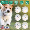 6Pcs 2.3" Dog Balls Tear-Resistant Washable ETPU Dog Chew Toys for Small Medium Dogs for Automatic Dog Ball Launcher Ball Throwing Machine