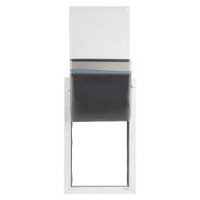 Pet Door, X-Large, with Three Magnetic Flaps and Metal Frame, Strong and Weatherproof Dog Door for Interior and Exterior Doors, Easy to Install