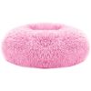 Pet Dog Bed Soft Warm Fleece Puppy Cat Bed Dog Cozy Nest Sofa Bed Cushion For S/M Dog